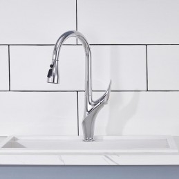 Kupfer-Einloch-Küchenarmatu...