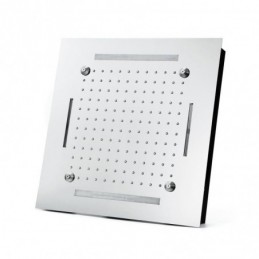 Edelstahl 12 Zoll LED Platz...